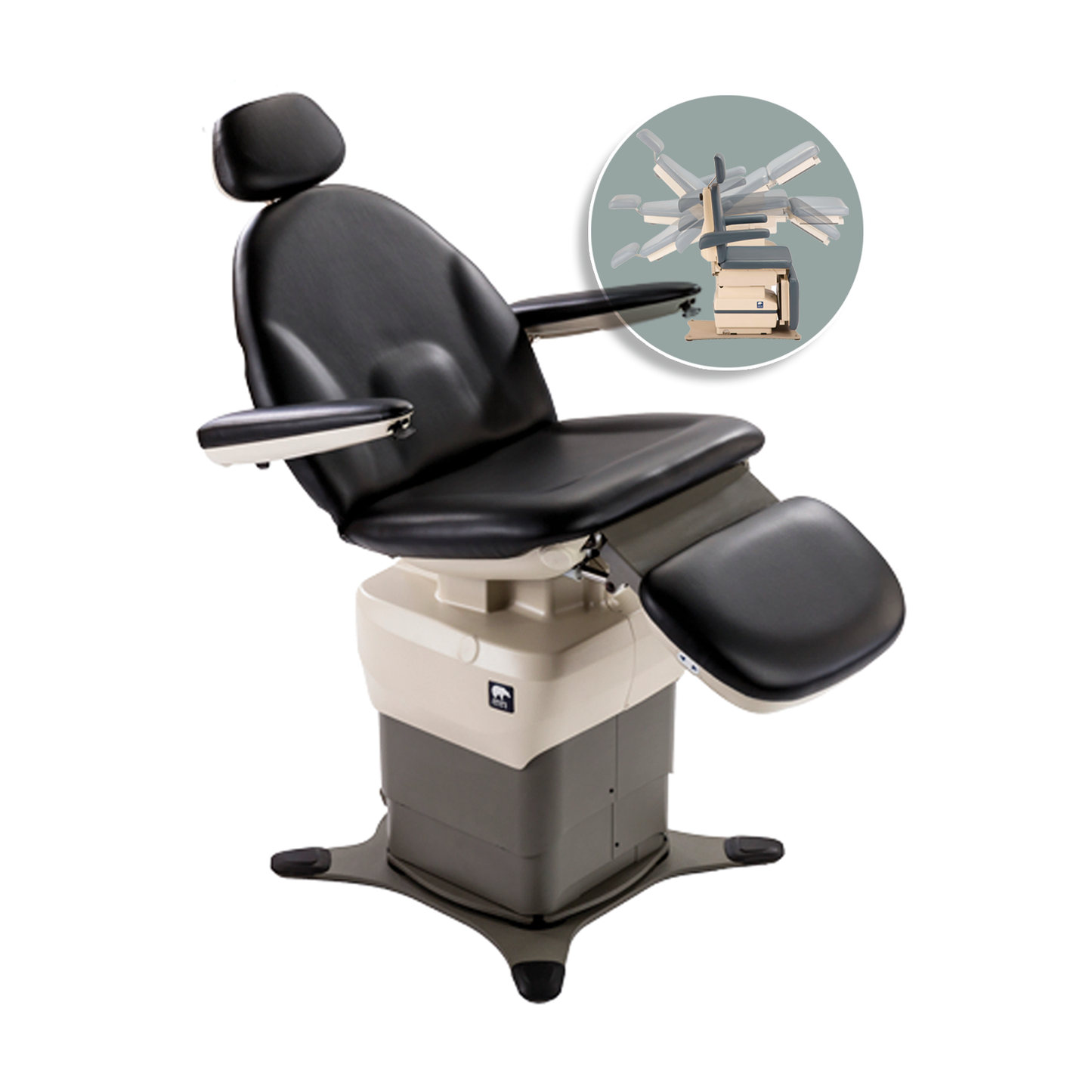 550 Quad Power Podiatry Wound Care Table