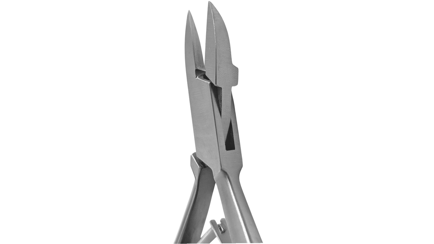 QFC828CE - 6" Straight Slim Jaw Nail Cutter