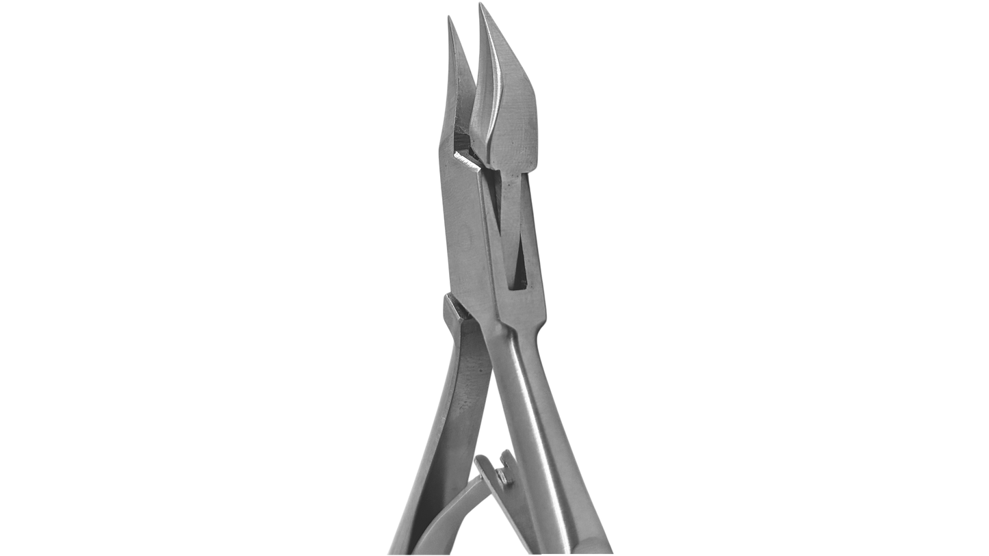 QFC831CE - 5” Curved Jaw Nail Cutter - Double Spring