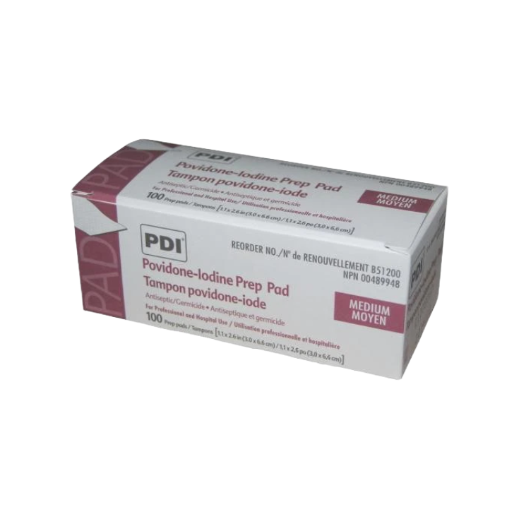 PDI Povidone Iodine Prep Pads