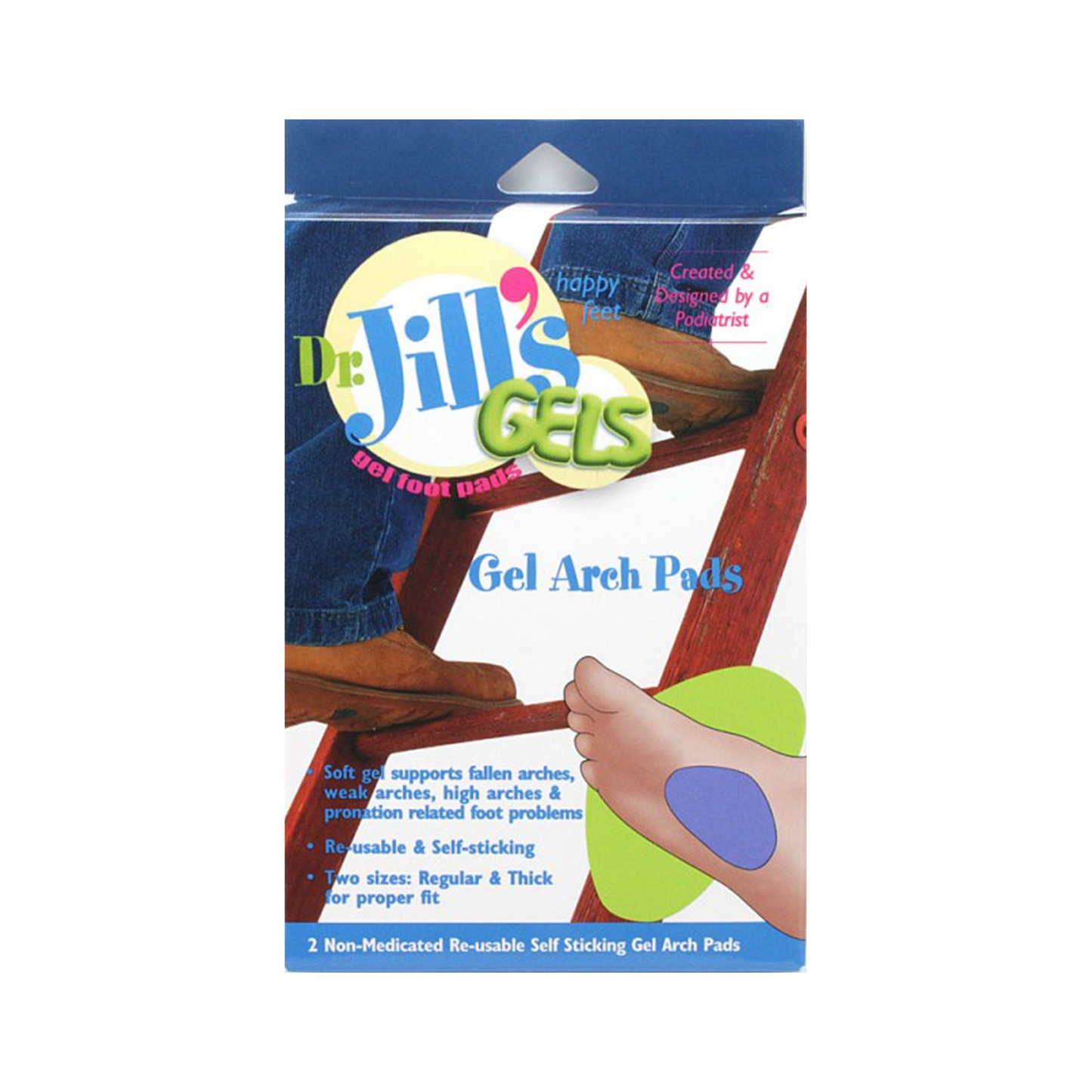 Dr. Jill's Arch Pads (Gel)