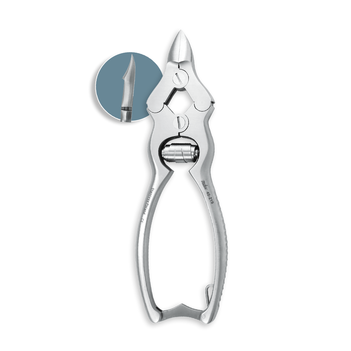 Miltex 6” Cantilever Curved Jaw Nail Nippers