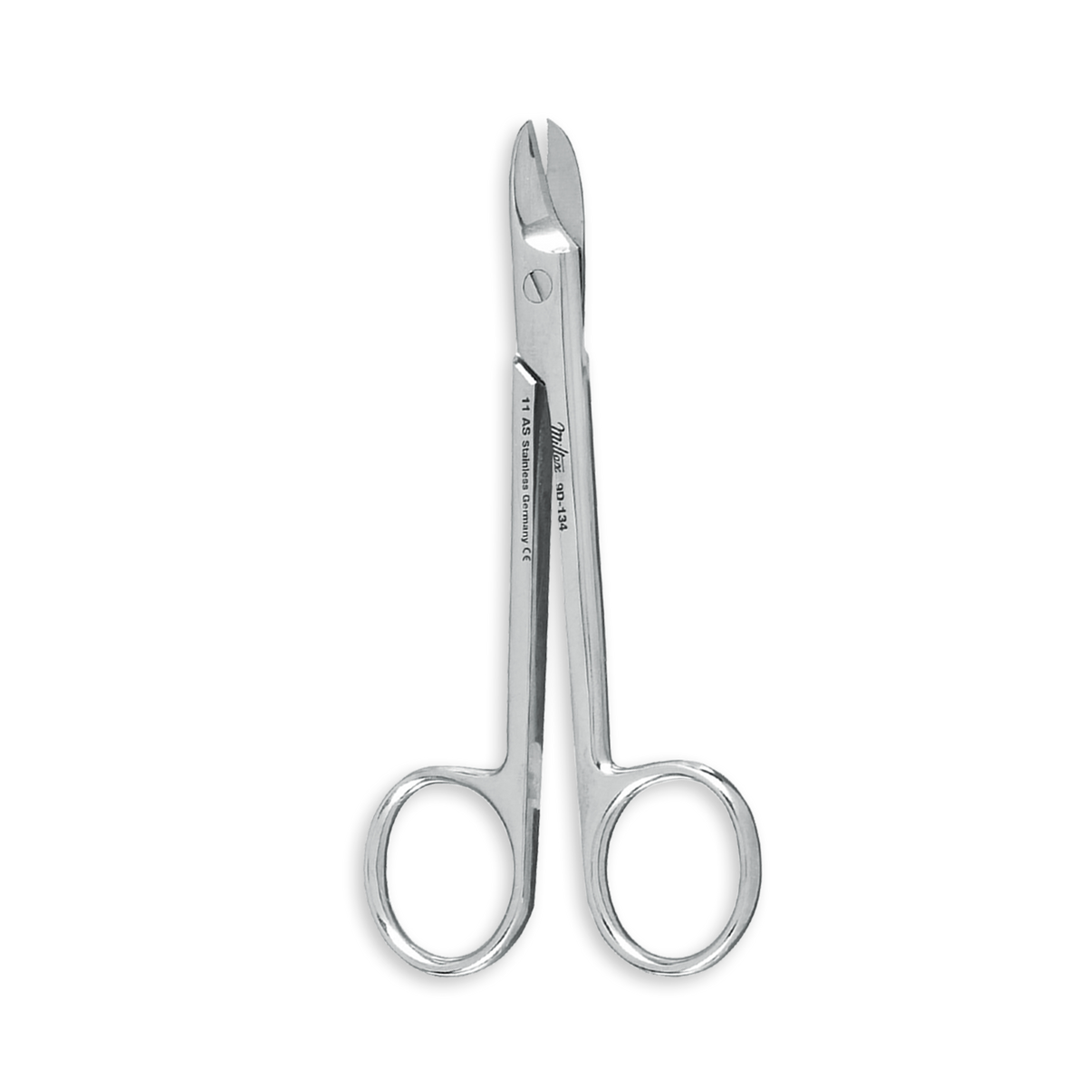 Miltex 4¼" Curved Jaw Serrated Wire Cutting Scissors