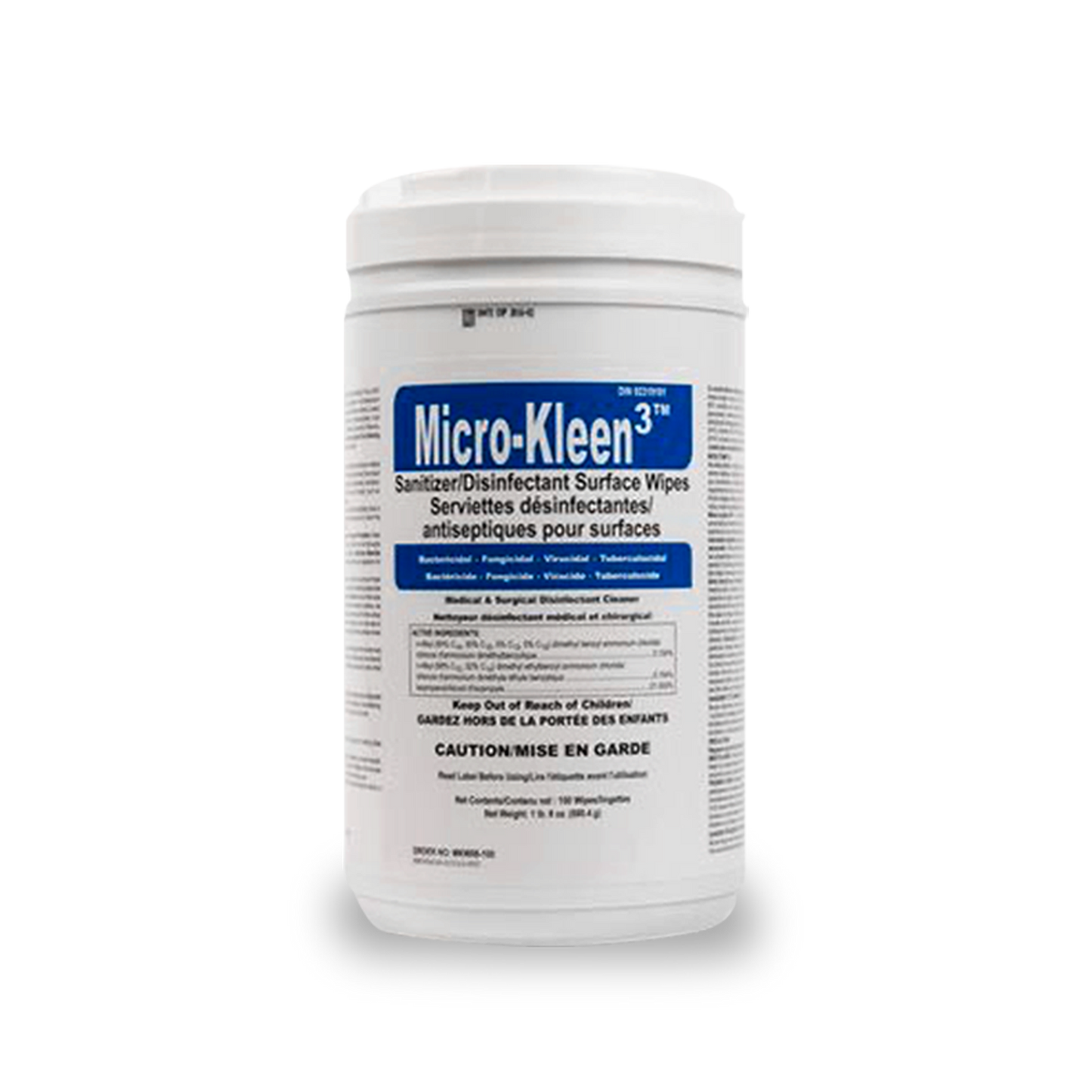 Dry Micro-Kleen 3 Wipe Refill (110/pkg)