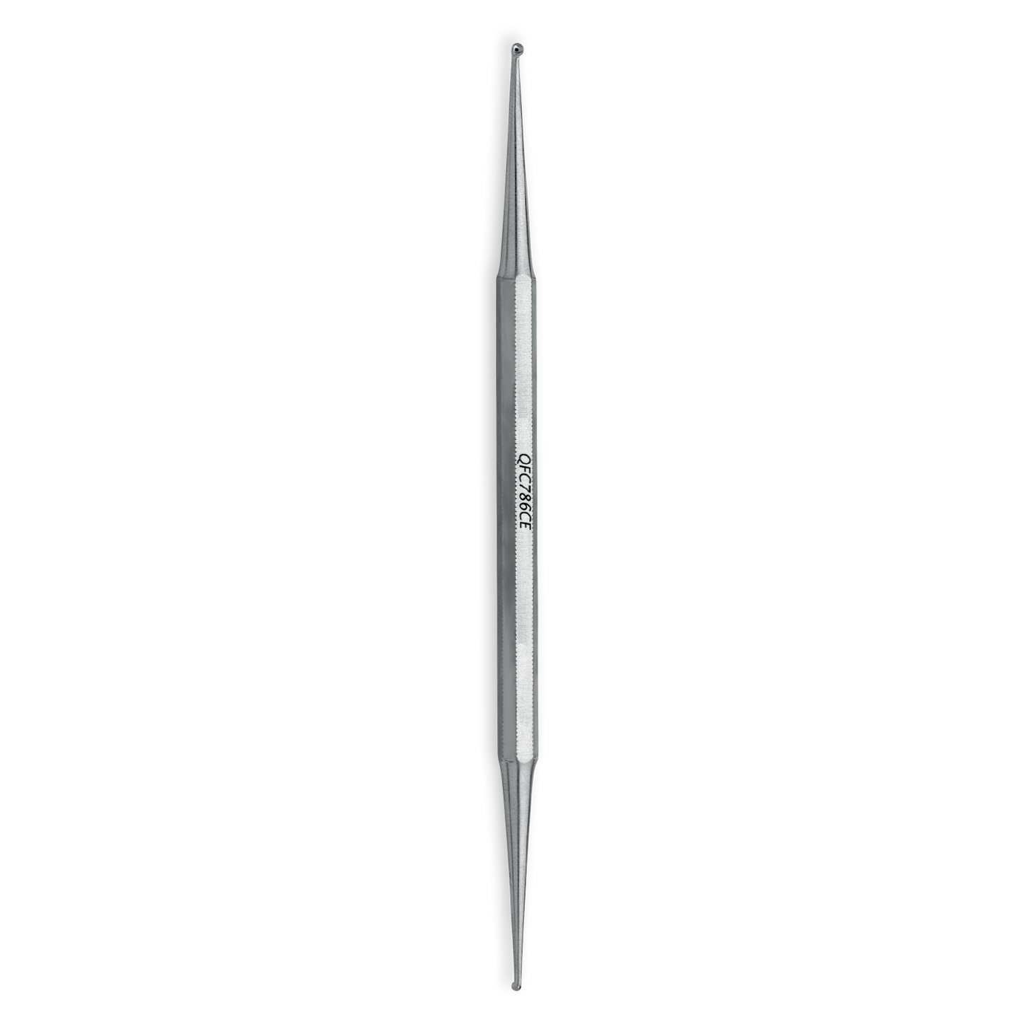 QFC786CE Nail Curette Scoop 5.5” - Double Ended (1.5mm/2.5mm)