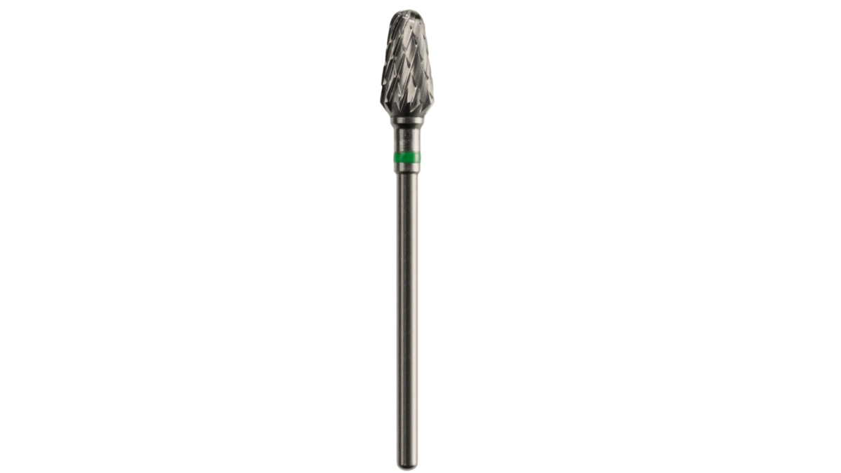 Rotatool RT509C Carbide Bur Medium Cone, Coarse Cross