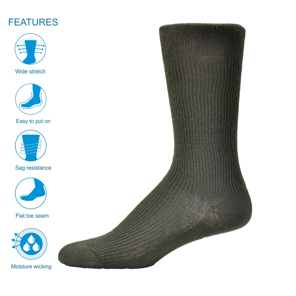 The Simcan Comfeez® Mid-Calf (Black)