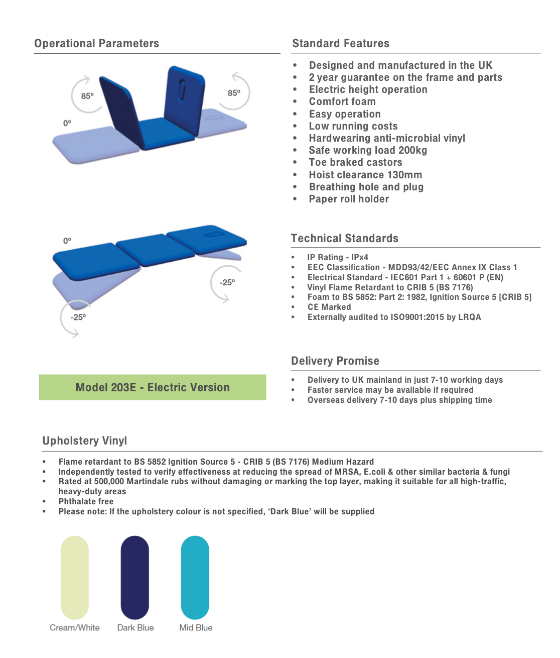 Plinth 203 Treatment Couch