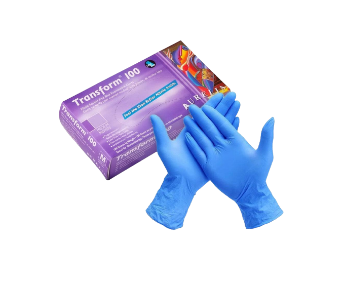 Aurelia Transform Nitrile Powder-Free Examination Gloves (100/Box)