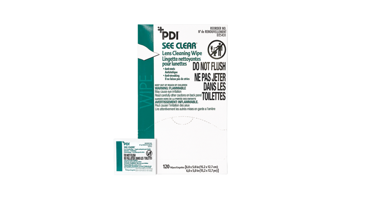 See Clear® Lens Cleaning Wipes