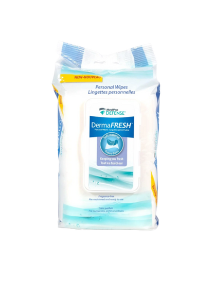 MedPro Defense DermaFRESH Fragrance-free Personal Wipes