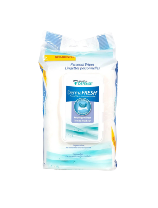 MedPro Defense DermaFRESH Fragrance-free Personal Wipes