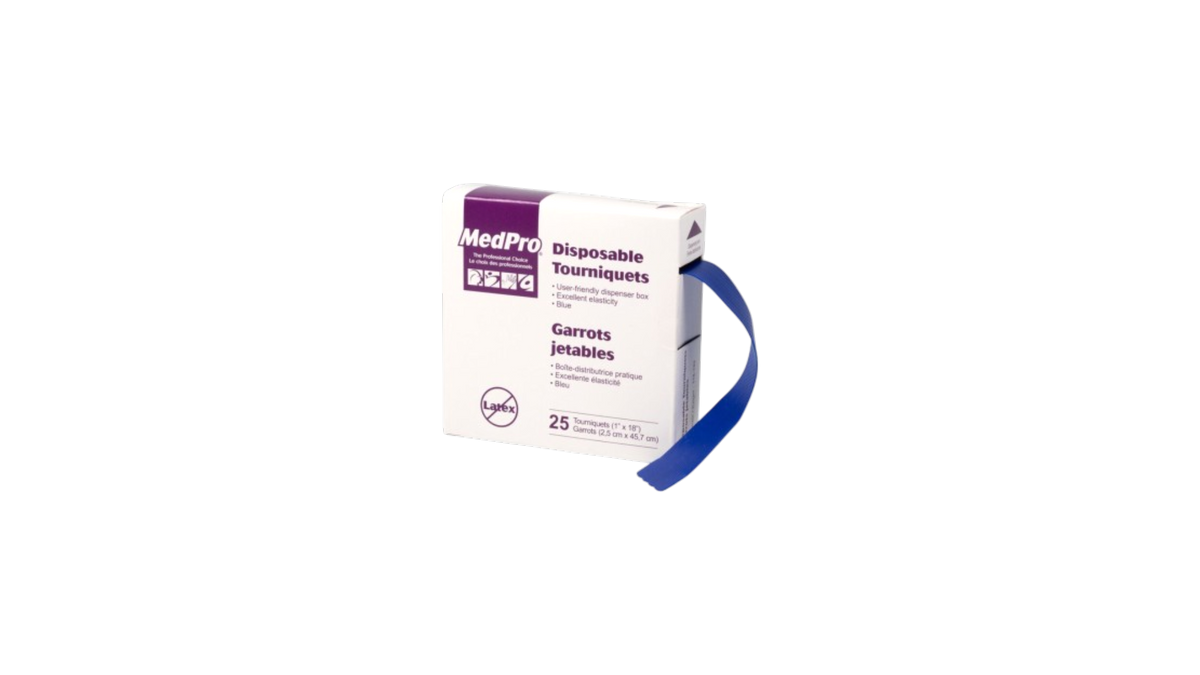 MedPro Disposable Tourniquets - 1" x 18"