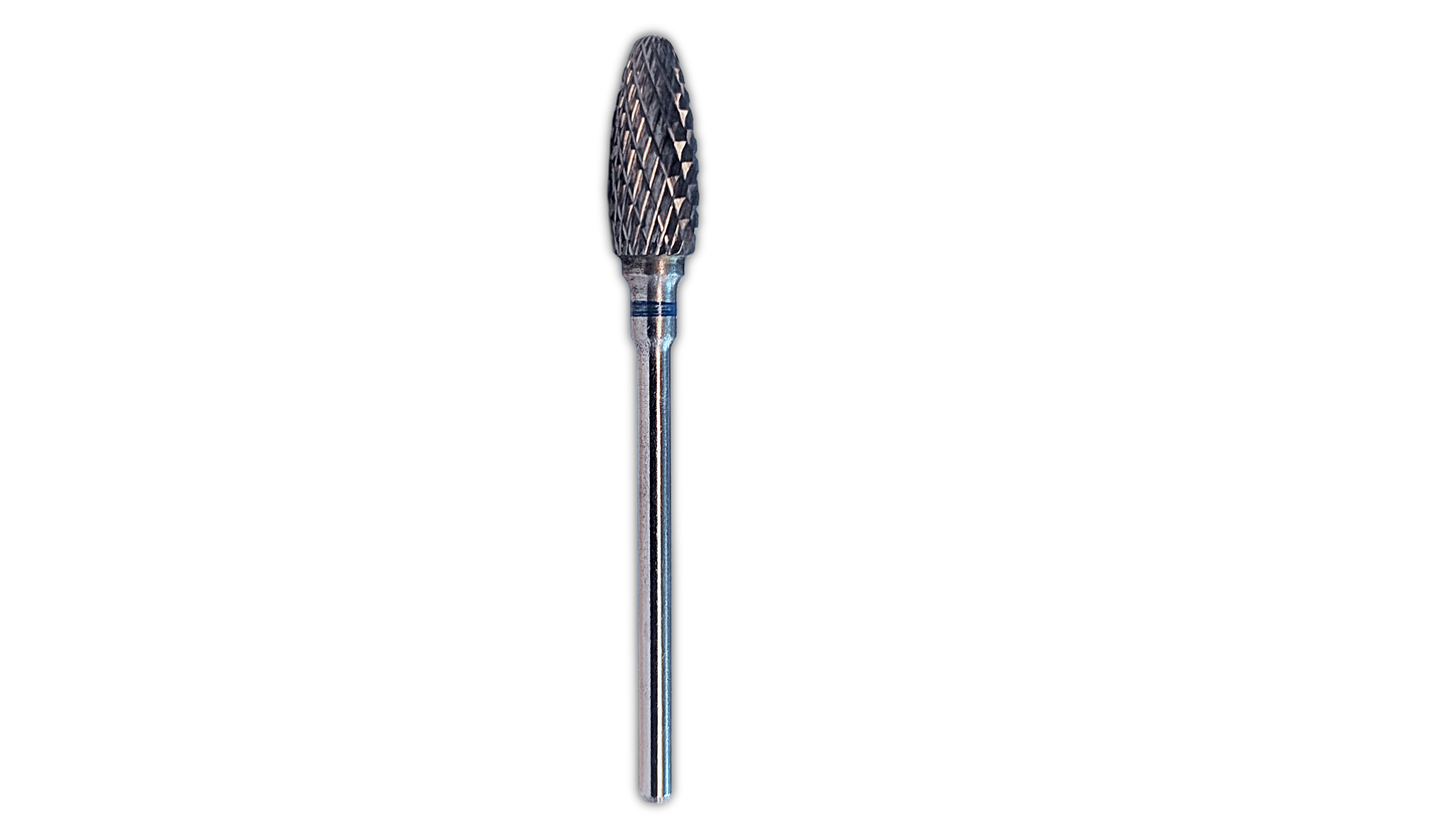 QFC 39 Series Round Carbide Pear Burr (39-407301)