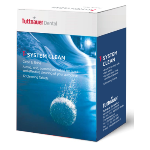 Tuttnauer T-System Clean Tablets For T-Edge