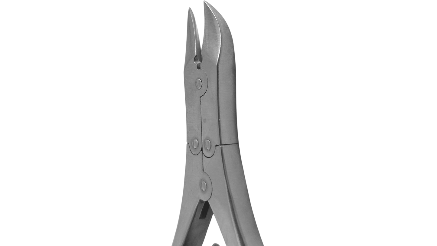QFC850CE - 4.8” Curved Jaw Nail Cutter  - Compound Action