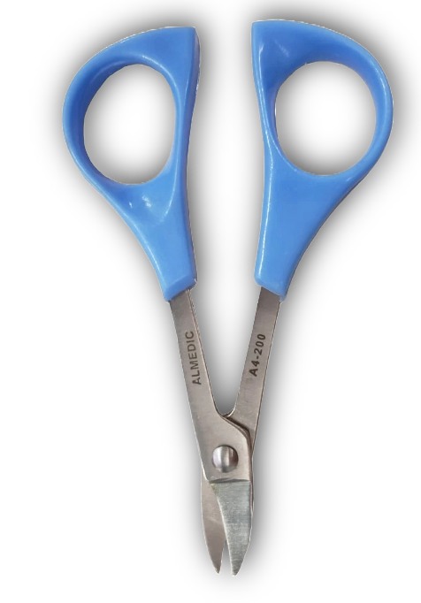 ALMEDIC Ingrow Scissor with Plastic Handle