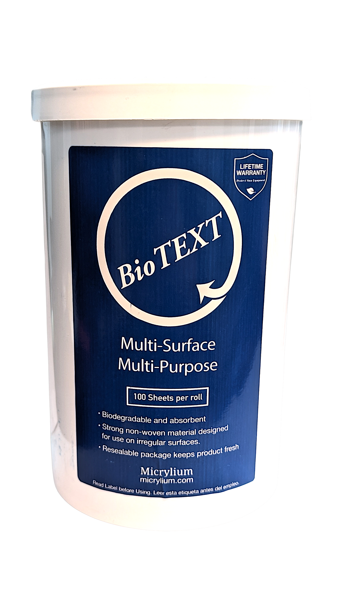 BioTEXT Empty Wipe Container
