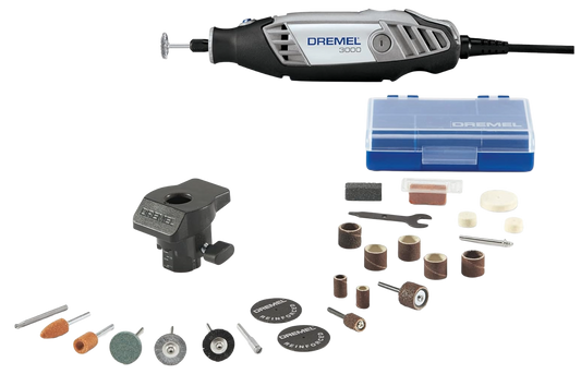 Dremel 3000-1/24 Variable Speed Rotary Tool Kit With 24 Accessories