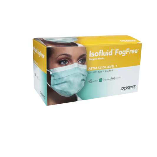 Crosstex Isofluid Fog-Free Masks (40/Box)