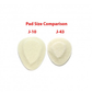 Dr. Jill's 1/4" Skived Felt Metatarsal/N-20/skived (small)