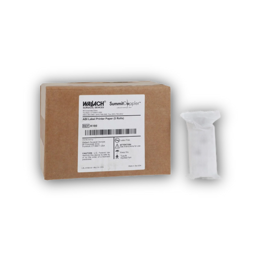 Summit Doppler ABI Printer Label Paper - 5 Rolls