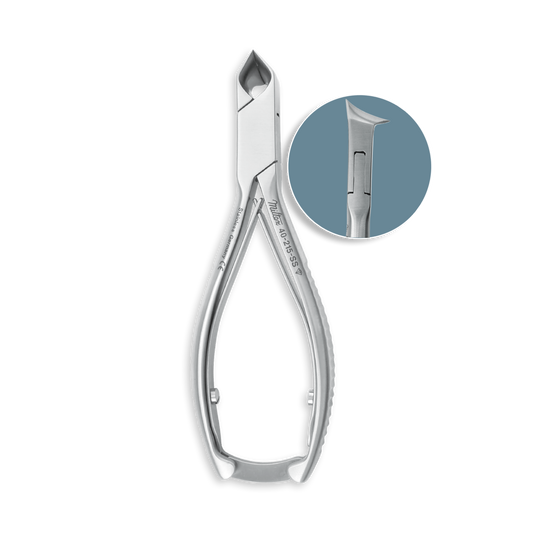 Miltex 5.5" Nail Nippers - Angled Head (MIL40-215SS)