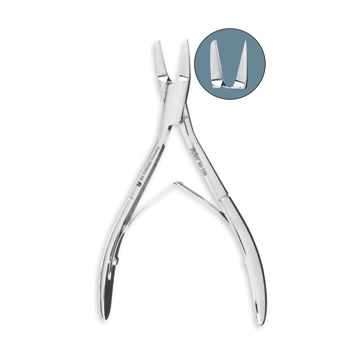 Miltex 5” Nail Splitter - English Anvil