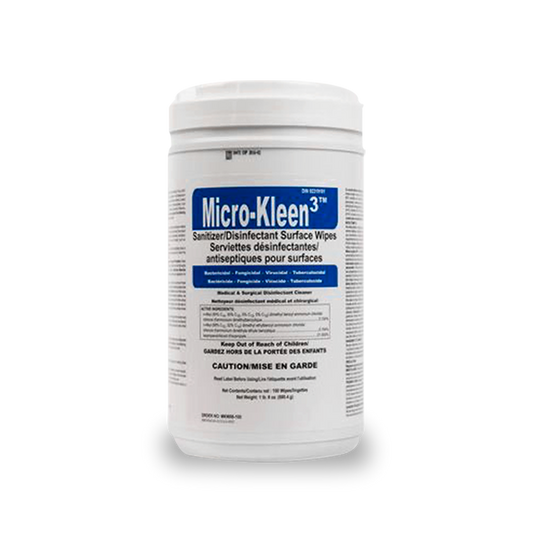 Dry Micro-Kleen 3 Wipe Refill (110/pkg)