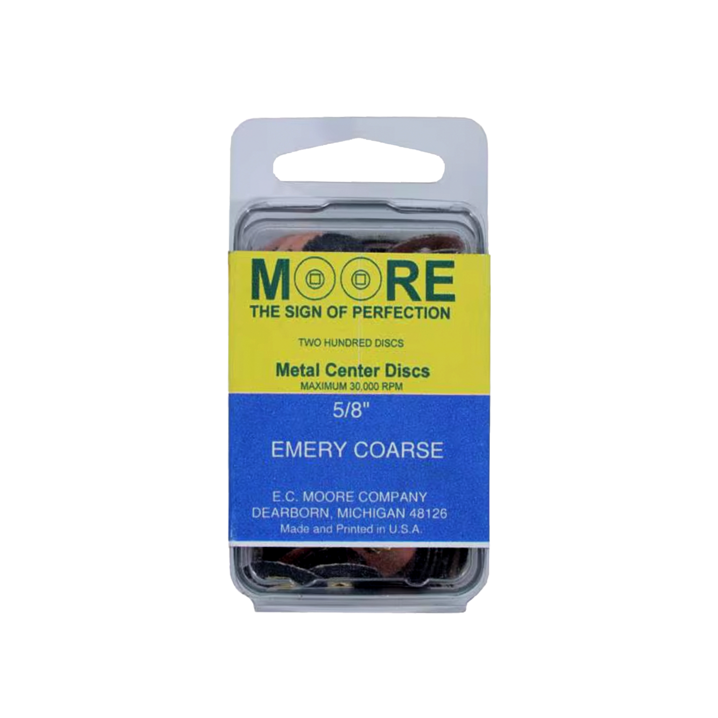 Moore’s Emery Discs (Snap-On)