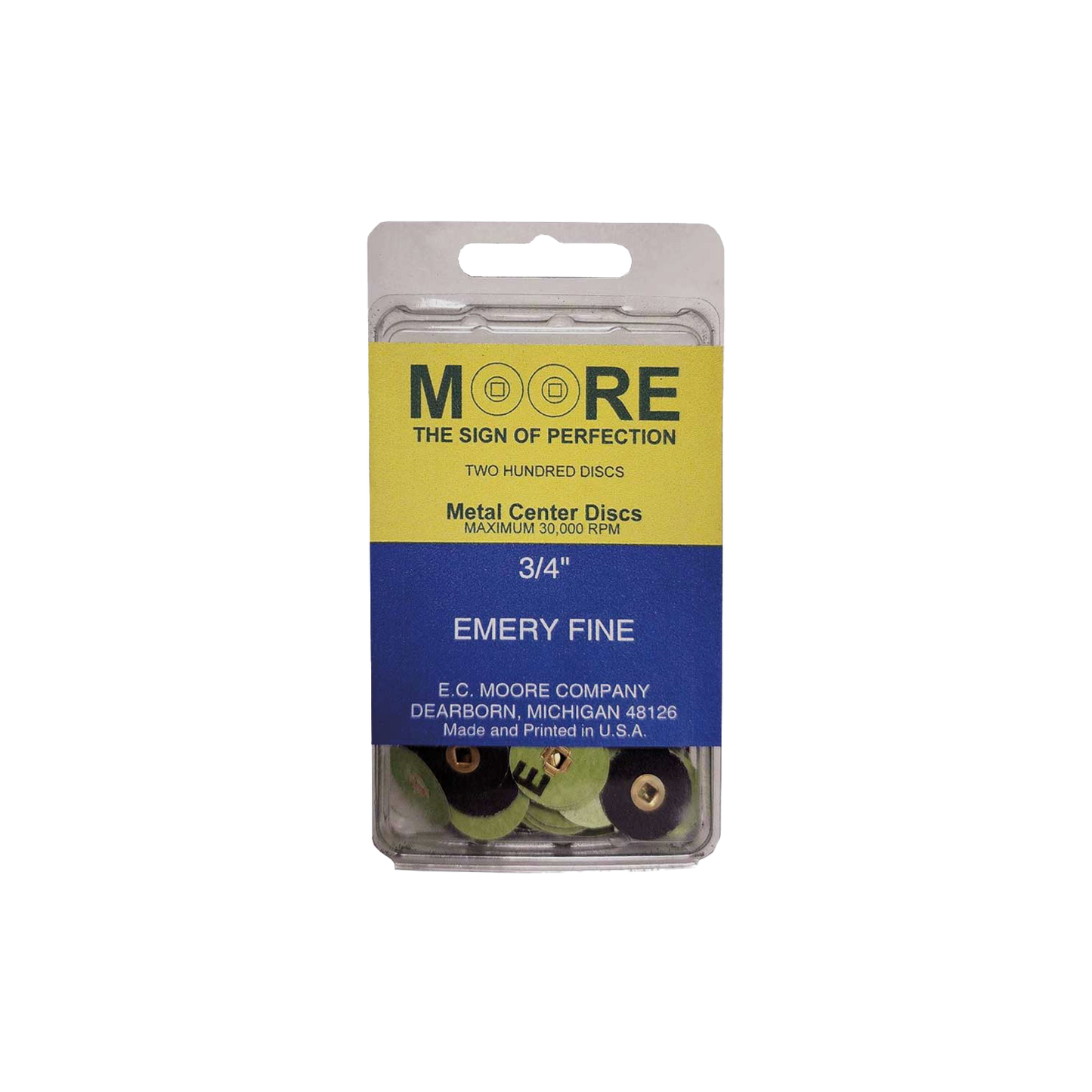 Moore’s Emery Discs (Snap-On)