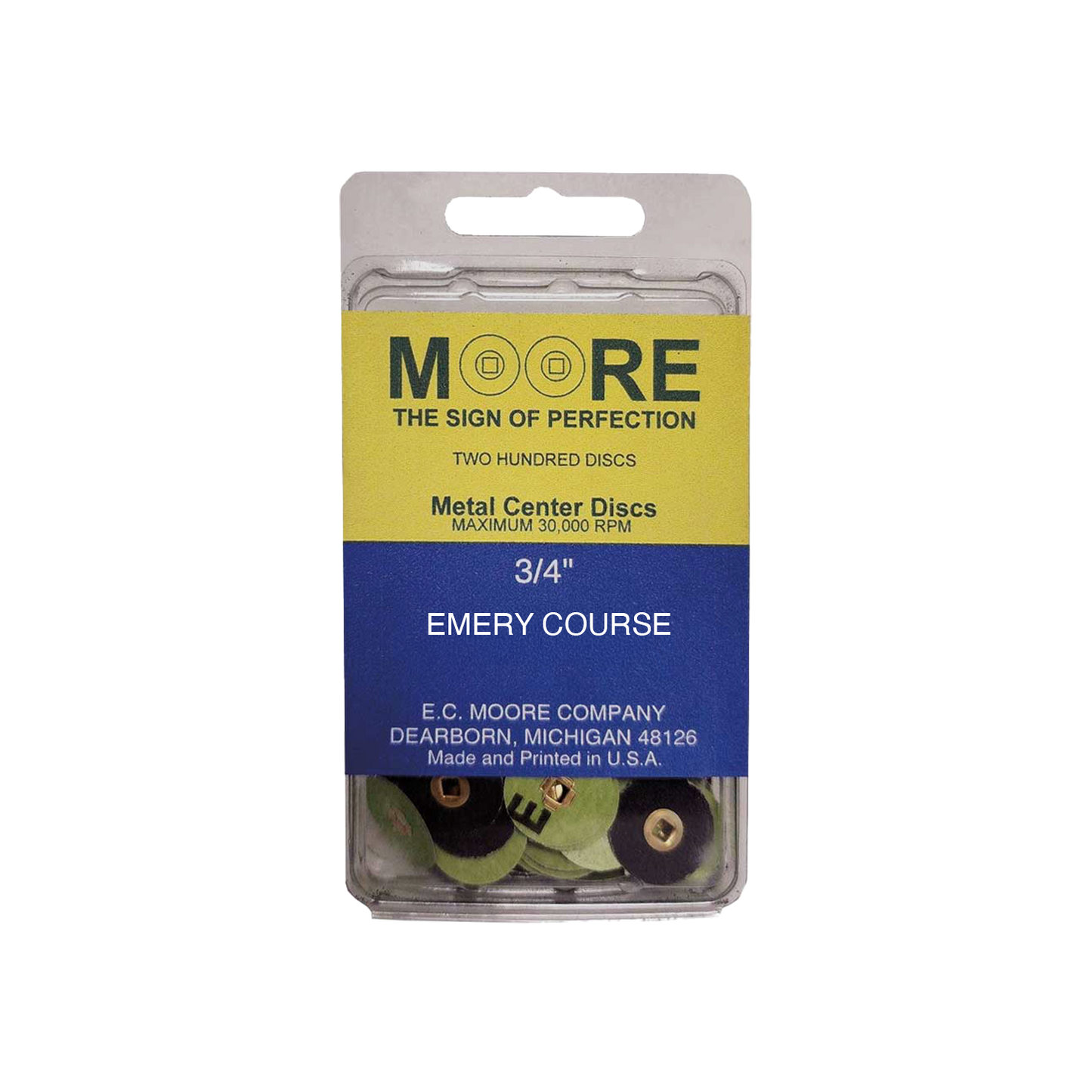 Moore’s Emery Discs (Snap-On)