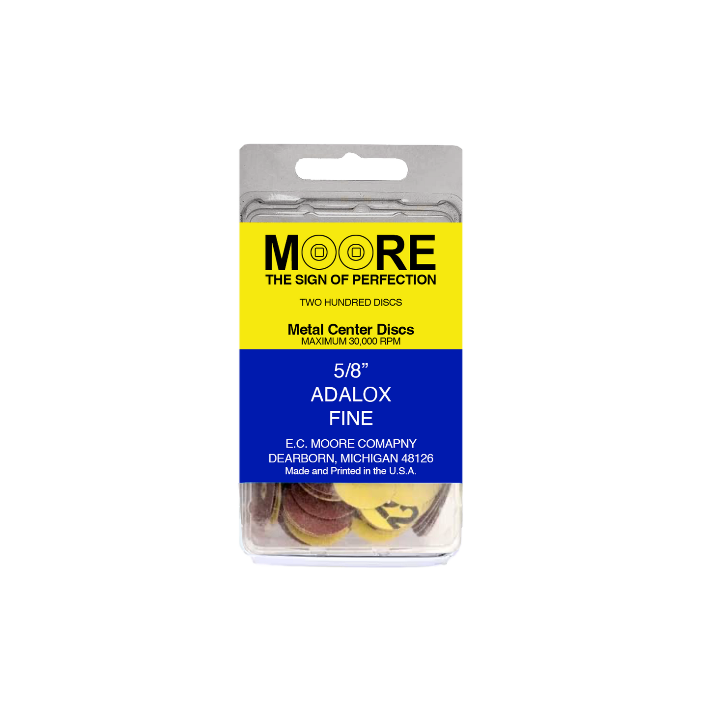 Moore’s Adalox Discs (Snap-On)