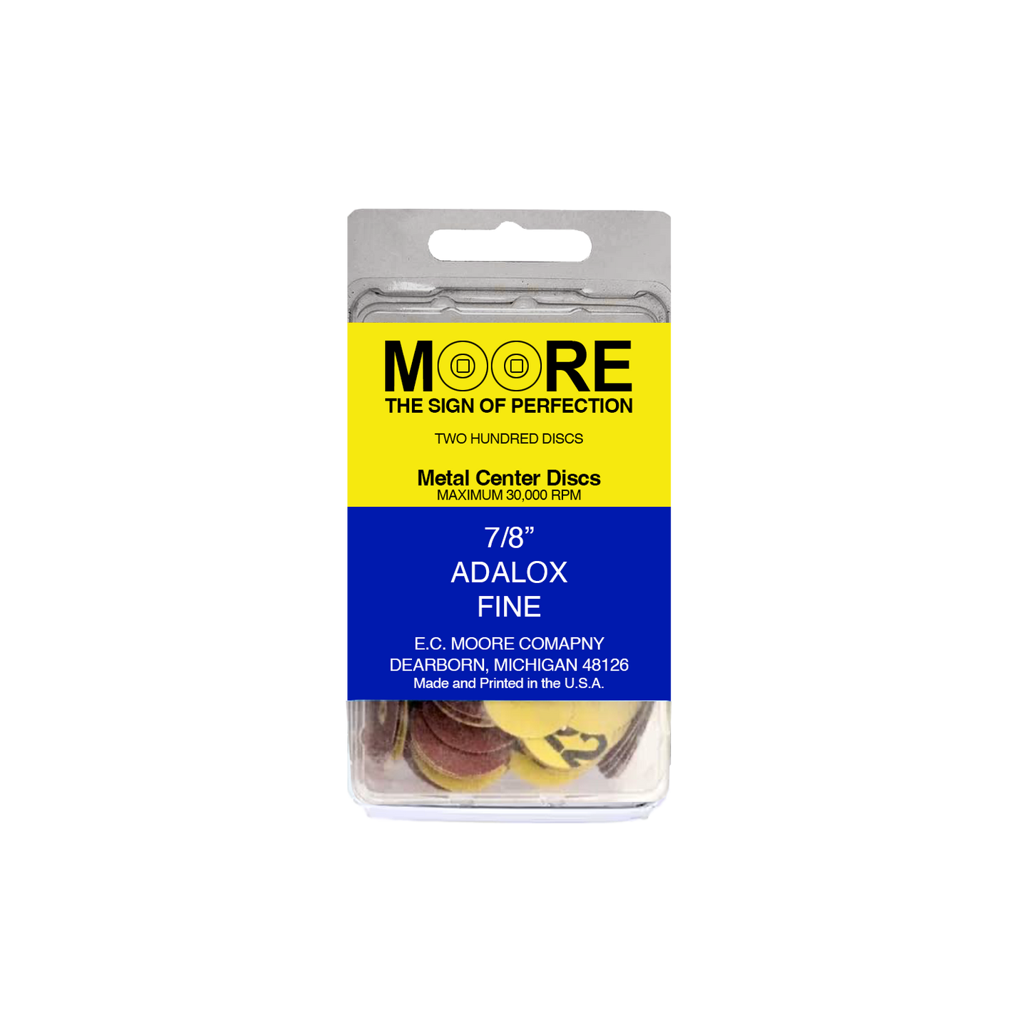Moore’s Adalox Discs (Snap-On)