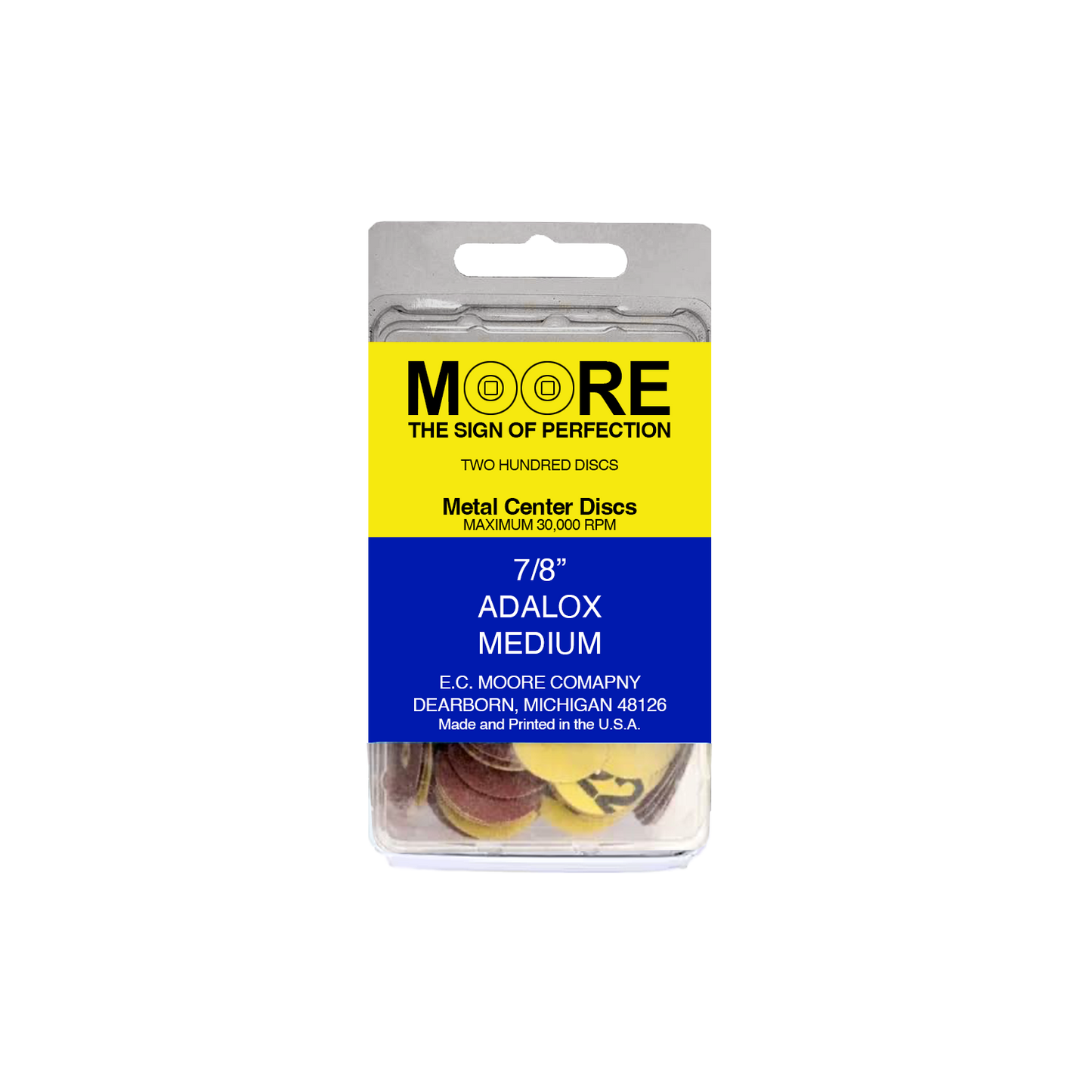 Moore’s Adalox Discs (Snap-On)
