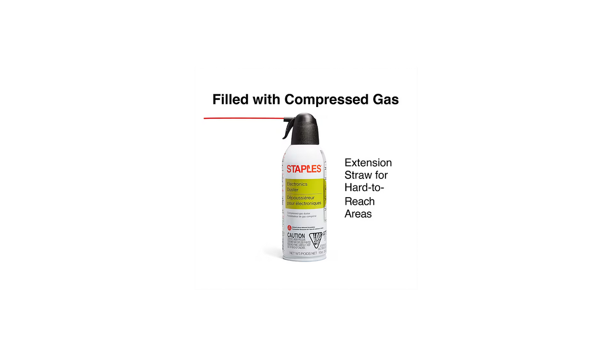 Staples® Electronics Air Duster (7oz)
