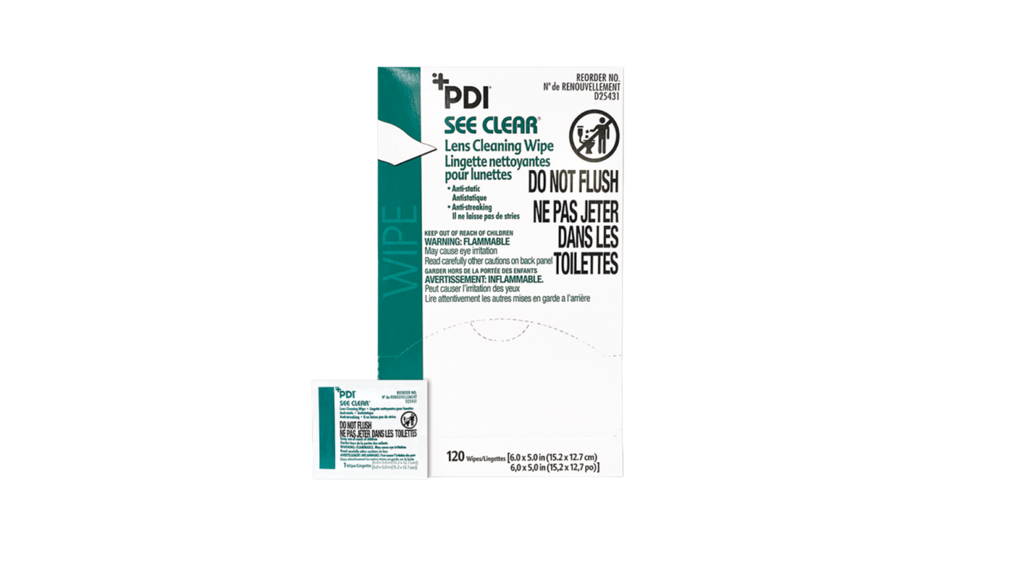 See Clear® Lens Cleaning Wipes