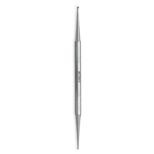 QFC766CE - Nail Curette - Double-Ended - 1.5mm/2mm w/ Holes