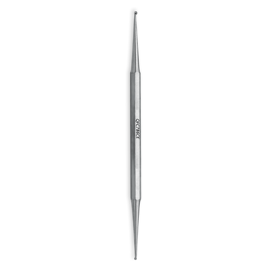 QFC786CE - 5.5” Nail Curette Scoop - Double Ended 1.5mm/2.5mm