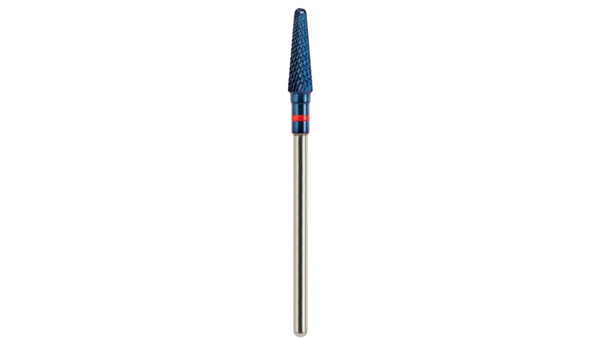 Rotatool RT512F-TiAIN Carbide Burr Long Thin Cone Cross Cut