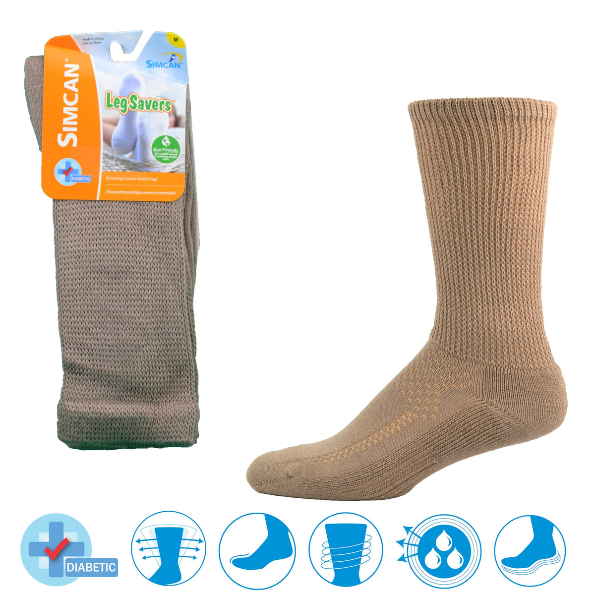 The Simcan Leg Savers™ Mid-Calf (Sand)