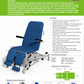 Plinth 93CDT Tilting Divided Leg Podiatry Chair (Two-motor)