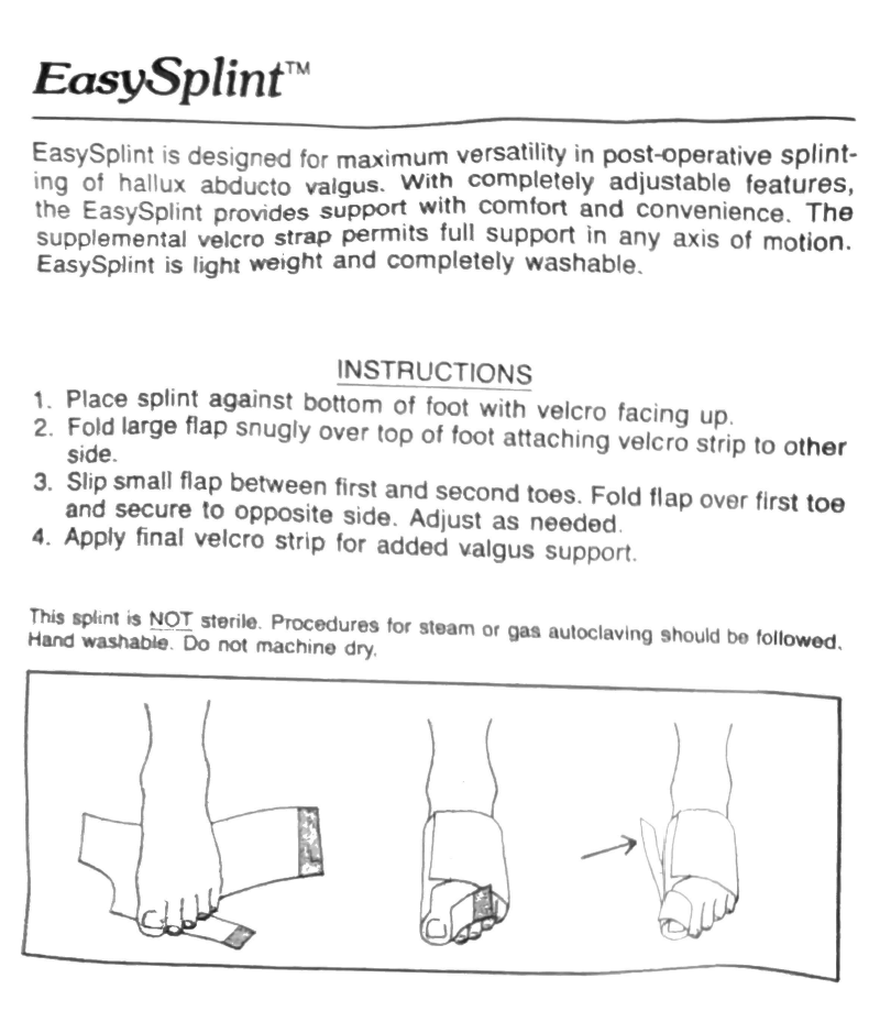 Stein's Easy Splint (765-5208)