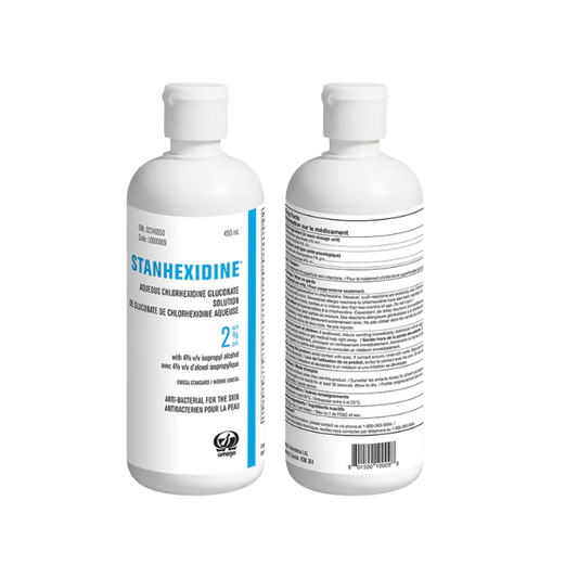 STANHEXIDINE 2% - Aqueous chlorhexidine gluconate 2% with 4% isopropyl alcohol