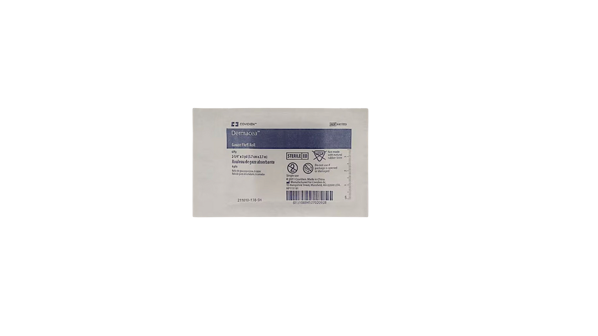 Dermacea Sterile Gauze Fluff Rolls