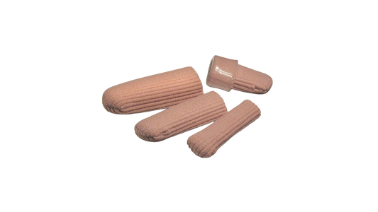 Pedifix Visco-GEL® Ribbed Digital Caps (6/Pkg)